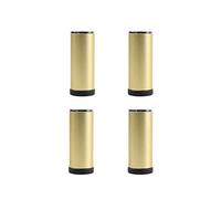 I mobili per le gambe supportano i piedi. Gambe for divani in lega di alluminio, utilizzate in camere da letto, bagni, letti, scrivanie e sedie, piedini di sicurezza for armadietti(Gold,12cm/5in)