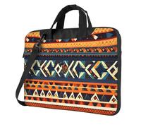 I modelli nazionali africani stampano le borse convenienti del computer portatile elegante e protettivo di stile, Nero , 13 inch