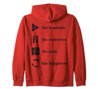 I momenti I ricordi Il Dolore La Felicità Felpa con Cappuccio