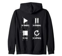 I momenti I ricordi Il Dolore La Felicità Felpa con Cappuccio