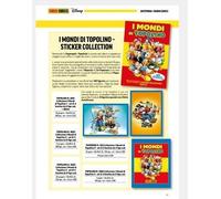 I MONDI DI TOPOLINO STICKER COLLECTION COMPLETA - PANINI DISNEY -PREVENDITA