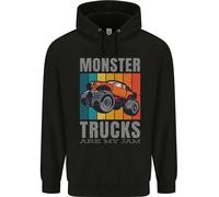 I Monster Trucks Sono La Mia Passione Felpa Per Bambini