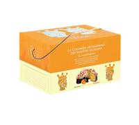 I Mori la Colomba Artigianale dei Maestri Siciliani al Mandarino con Scorzette di Arancia Candita e Olio Essenziale al Mandarino, Copertura con Mandorle Intere e Zuchero in Granella 900g