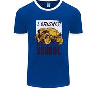 I Mostri Dei 100 Giorni Di Scuola Uomo Ringer T-Shirt