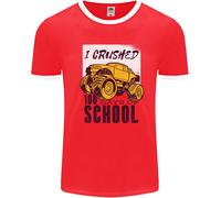 I Mostri Dei 100 Giorni Di Scuola Uomo Ringer T-Shirt