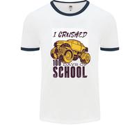 I Mostri Dei 100 Giorni Di Scuola Uomo Ringer T-Shirt