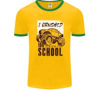 I Mostri Dei 100 Giorni Di Scuola Uomo Ringer T-Shirt