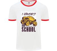 I Mostri Dei 100 Giorni Di Scuola Uomo Ringer T-Shirt