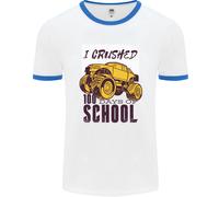 I Mostri Dei 100 Giorni Di Scuola Uomo Ringer T-Shirt