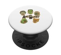 I mostri di Halloween sono strani PopSockets PopGrip Adesivo