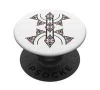 I motivi delle ceramiche kabyle dell'Algeria - AMAZIGH PopSockets PopGrip Adesivo