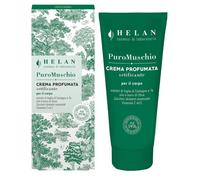 Helan Puro Muschio - Crema Corpo Idratante Profumata per Pelle Secca con Vitamina C e E - Nutriente a Rapido Assorbimento con Olio e Burro di Oliva, 95% Origine Naturale Made in Italy, Non Unge, 200ml