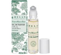 Helan Puro Muschio - Profumo Donna, Olio Roll On Concentrato Analcolico, Eau de Parfum Oil a Lunga Durata con Vitamina C, E e Olio di Oliva - Profumi da Viaggio e Idee Regalo Made in Italy, 10 ml