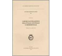 I musei naturalistici nell'Italia centrale e meridionale. Atti del Convegno (Palermo, 30 novembre 2002)