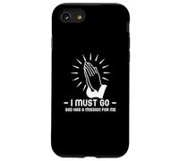 I Must Go, God Has a Mission for Me. Mani giunte che pregano Custodia per iPhone SE (2020) / 7/8