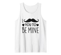 I Mustache You To Be Mine Divertente San Valentino Canotta