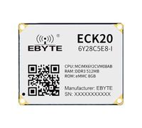 i.MX6ULL Core Board Low Power Embedde Linux ECK20-6Y28C2N5-I 256/512M DDR3L Dual Ethernet GPIO SDIO ARM di grado industriale (ECK20-6Y28C5E8-I)