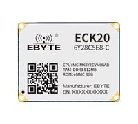 i.MX6ULL Core Board Low Power Embedde Linux ECK20-6Y28C2N5-I 256/512M DDR3L Dual Ethernet GPIO SDIO ARM di grado industriale (ECK20-6Y28C5E8-C)