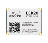 i.MX6ULL Core Board Low Power Embedde Linux ECK20-6Y28C2N5-I 256/512M DDR3L Dual Ethernet GPIO SDIO ARM di grado industriale (ECK20-6Y28C2N5-I)