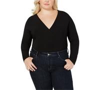 I.N.C Tuta Body Finta Avvolgente Da Donna