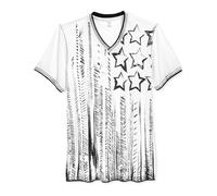 I. N.C Uomo Arte Happening Bandiera T-Shirt