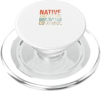 I nativi americani hanno scoperto il popolo indiano Columbus Pride PopSockets PopGrip per MagSafe