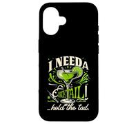 I Need A Cocktail Hold The Tail Bevanda Misto Bevanda Alcolica Bar Custodia per iPhone 16