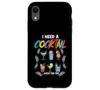 I Need A Cocktail Hold The Tail Bevanda Misto Bevanda Alcolica Bar Custodia per iPhone XR