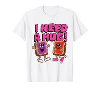 I Need A Hug Funny Peanut Butter Jelly Maglietta