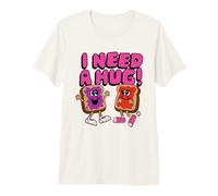 I Need A Hug Funny Peanut Butter Jelly Maglietta Premium