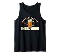 I Need Beer Funny Drinking Team Cool Beer Lover Canotta