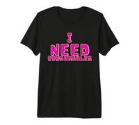 I Need Consumables Funny Competitive FPS Video Gamer Joke Maglietta Premium