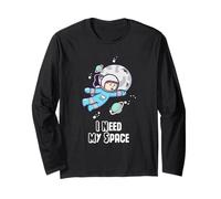 I Need My Space Shirt - Camicia spaziale per bambini Maglia a Manica