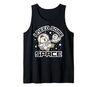 I Need Some Space - Funny Chicken Astronaut Canotta