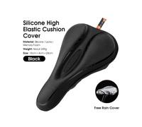 ï¼Nero) Coprisedile per bici Coprisella per bicicletta imbottito in silicone Comodo memory foam traspirante