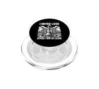 I Never Lose Either I Win Or Learn - Citazione per gli amanti dei giocatori di scacchi PopSockets PopGrip per MagSafe