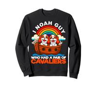 I Noah Guy Che aveva Un Paio di Cavalieri King Charles Spaniel Felpa