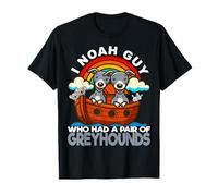 I Noah Guy Che aveva Un Paio di levrieri Religiosi dell'Arca di Noè Maglietta