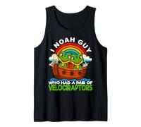 I Noah Guy Che aveva Un Paio di Velociraptor Noah's Ark Raptor Canotta