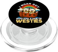 I Noah Guy che aveva un paio di Westies Arca di Noè PopSockets PopGrip per MagSafe