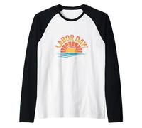 I nostri obiettivi sono alti I nostri frisbee sono troppo labor day Maglia con Maniche Raglan
