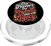 I nostri sapori I nostri ritmi e l'eredità Mese del patrimonio ispanico PopSockets PopGrip per MagSafe
