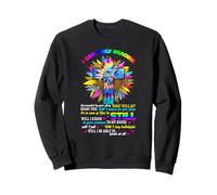 I Only Can Imagine Girasole Fede Gesù Dio Amante Tie Dye Felpa
