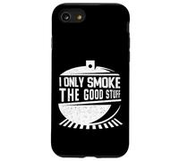 I Only Smoke the Good Stuff Bollitore Grill BBQ Smoker Humor Custodia per iPhone SE (2020) / 7 / 8