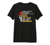 I Own It Forever The Title Firefighter Fireman Firefighters Maglietta Premium