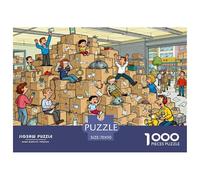 I pacchetti espressi si accumulano come una montagna Puzzle in Legno Impermeabile DIY Puzzles Da 1000 Pezzi Per Adulti Colorati Giochi Di Impegnativi