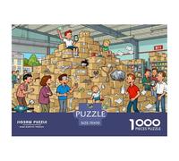 I pacchetti espressi si accumulano come una montagna Puzzle in Legno Impermeabile DIY Puzzles Da 1000 Pezzi Regali Per Adulti Colorati Giochi Educativi