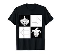 I pagliacci ai Joker giusti al Divertimento di Sinistra Halloween Maglietta