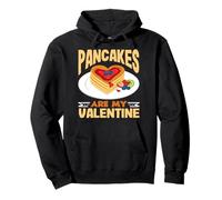 I pancake sono il mio dolce amore di San Valentino Felpa con Cappuccio