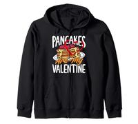 I pancake sono il mio stack di amore perfetto per San Valentino Felpa con Cappuccio
